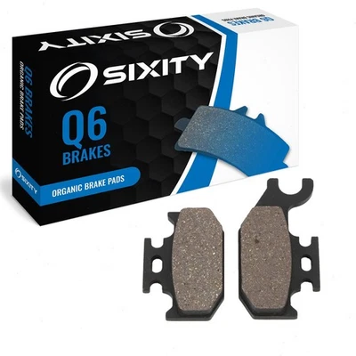 Rear Organic Brake Pads 2006 John Deere Buck 650 EXT Auto Set Full Kit  fw — 第 1/4 张图片