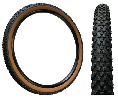 Baldys 26 x 2.10 Mountain Bike CLASSIC BROWN WALL Off Road TYRE - Image 1 of 4