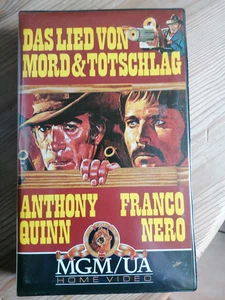 VHS Rarität: DAS LIED VON MORD UND TOTSCHLAG (1972) FRANCO NERO (VHS ONLY) UNCUT - Bild 1 von 2