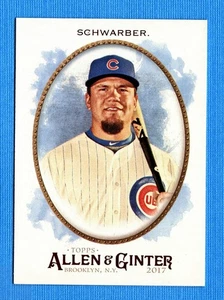 2017 Topps Allen & Ginter #124 Kyle Schwarber Cubs - Picture 1 of 1
