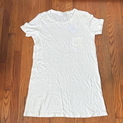 Camiseta Andie The Sleep Vestido de Noche Bambú Marfil Crema Talla XL NUEVO CON ETIQUETAS Ropa de Salón Genial Foto 1 de 4