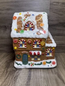 RAC DESIGNS 8” Gingerbread House Wax Candle - Picture 1 of 10
