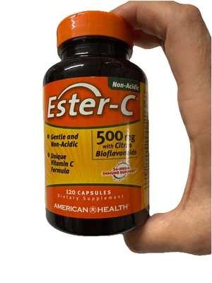 American Health Ester-C Citrus Bioflavonoids 500 mg 120 Caps - Image 1 of 4