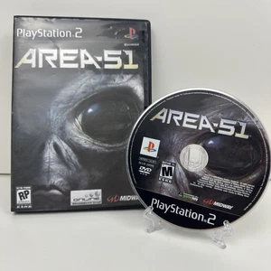 Area 51 (Sony PlayStation 2, 2005) PS2 CIB No Manual Tested Very Good - Picture 1 of 11