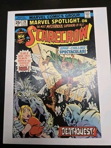 Marvel Spotlight: Scarecrow #26 Marvel Comic Book (1975) - Bild 1 von 2