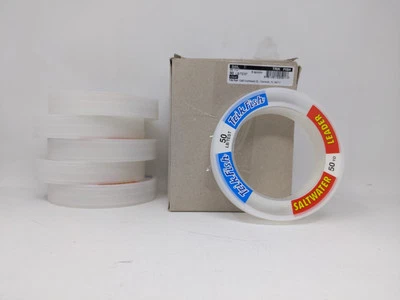 Líder de pesca de agua salada Trik Fish transparente 50 yardas/9 lb diferentes Pack de 6. Foto 1 de 4