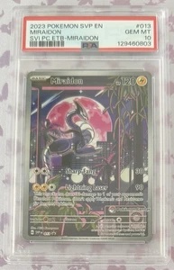 Miraidon 013 💎PSA 10💎 Pokémon Center ETB Promo SVP Scarlet&Violet Pokémon TCG - Picture 1 of 2