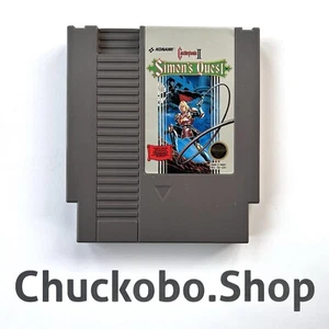 Castlevania 2: Simons Quest (Nintendo NES, 1988) USA Modul - Bild 1 von 4