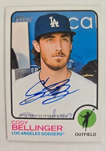 Autógrafo Heritage High Number REAL ONE 2022 ROA-CB Cody Bellinger LA Dodgers - Imagen 1 de 2