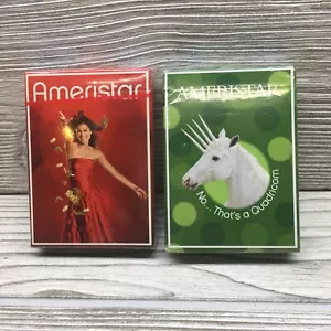 Ameristar Casino Playing Cards Brand New Sealed 2 Decks Unicorn Fairy’s Wish - Picture 1 of 6