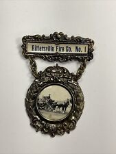 Early Rittersville Allentown, Pennsylvania Fire Company No. 1 Medal - Antique