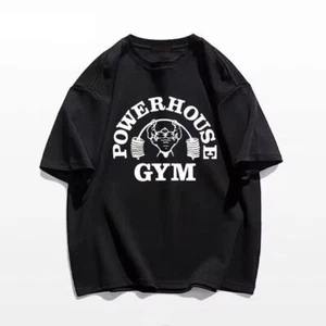 Men's T Shirts Fitness Men Bodybuilding Shirt Batwing Sleeve Rag Shirt Gym. - Picture 1 of 15