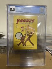 YANKEE COMICS #4 CGC 8.5 HTF RARE ARMED SERVICES EDITION CHESLER 1943
