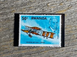 Rwanda 1978 Henry Farman and Voisin No. 1 Aeroplane Aviation 50c Sc.887 MNH 3B - Picture 1 of 1