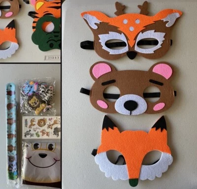 12 Animal Masks As Kids’ Costumes + More Giveaway Gifts Party Favors For Kids - Image 1 of 4