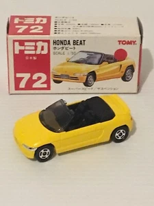 TOMICA NO72 HONDA BEAT 1/50 SCALE MADE IN JAPAN - Picture 1 of 4