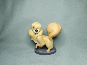 Disney Lady & The Tramp Peg Blonde Dog Spaniel Cake Topper 2.25" Figure Figurine - Picture 1 of 10