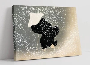 KAMISAKA SEKKA, SNOW FROM MOMOYOGUSA -PREMIUM DEEP FRAMED CANVAS WALL ART PRINT - Picture 1 of 3