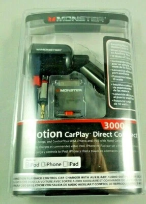 Monster iMotion CarPlay Direct Connect (conector Apple 30 pines, no Lightning) Foto 1 de 2