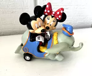 Disney Parks Minnie und Mickey Dumbo zurückziehbares Spielzeug Autofahrt NEU - Bild 1 von 5