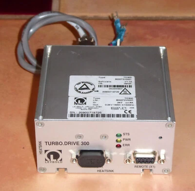 Unidad de control turbo bomba Leybold Turbo-Drive 300 TD300 800072V0001 Foto 1 de 4