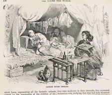 Chinese Opium Den Smokers -1880 Page of History