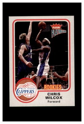 Баскетбольная карточка 2002–03 Fleer Platinum No170 Крис Уилкокс дебютант   - Изображение 1 из 2