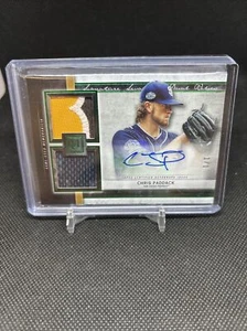 Chris Paddack Topps Museum maglia autografata carta reliquia 1/1 - Foto 1 di 2