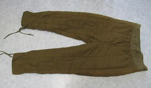 SOVIET MILITARY UNIFORM WARM WINTER PANTS TROUSERS size 54-6 - Picture 1 of 3