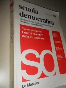 LIBRO - SCUOLA DEMOCRATICA - 1/2 GENN/GIUG 1998 -LE MONNIER - Picture 1 of 1