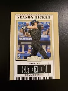 2019 Panini Contenders Draft Picks #10 Variations JJ Bleday - Picture 1 of 2