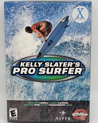 NEW KELLY SLATER'S PRO SURFER SEALED SMALL BOX MAC OS X MACINTOSH 2002 APPLE - Image 1 of 4