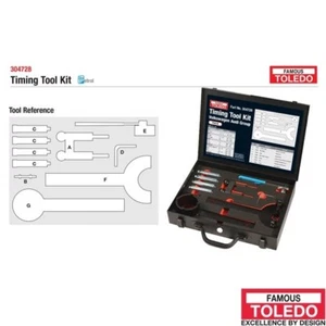 TOLEDO TIMING TOOL KITS FOR Volkswagen Golf IV 1.6 01/04-1.6L (BCB) 304728 - Bild 1 von 1