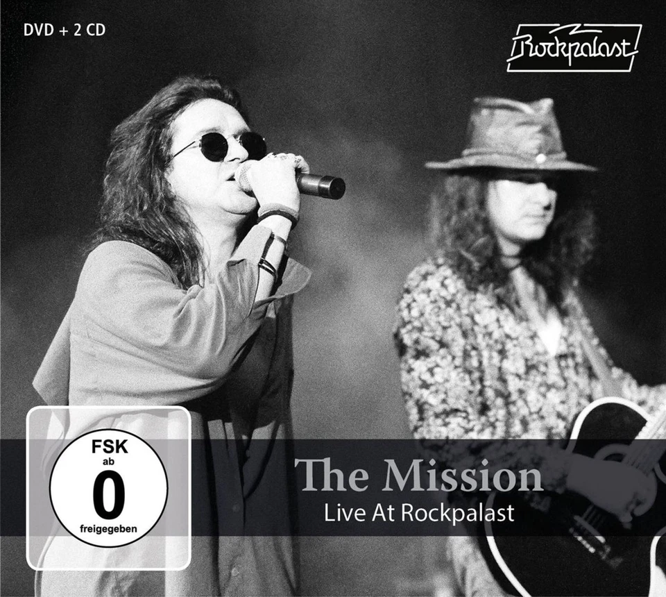 THE MISSION Live At Rockpalast 1990 & 1995 - 2CD + DVD (2018) - Bild 1 von 1