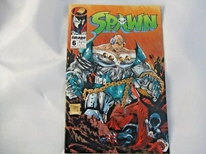 SPAWN #6 IMAGE COMICS 1992 QUASI NUOVO + TODD McFARLANE imballato e imballato - Foto 1 di 2