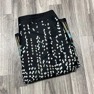 ANN TAYLOR LOFT Fully Lined Blue Tribal Print Straight & Pencil Skirt Women's 4 - Picture 1 of 9