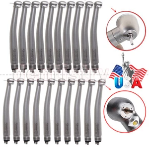 Dental High Speed Handpiece with LED/without LED Air Turbine 4 Holes Drill USA - Picture 1 of 28