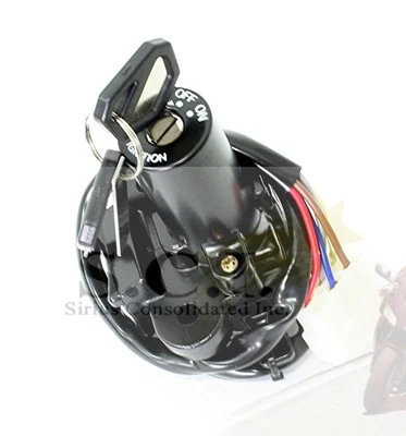 JUEGO DE INTERRUPTORES DE ENCENDIDO KAWASAKI ZX-6R ZX6R ZX-9R ZX9R NINJA - DOS LLAVES 1994 - 1997 Foto 1 de 4