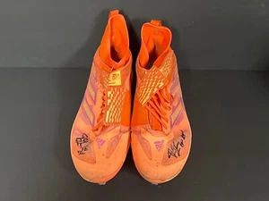 Drew Gilbert New York Mets Auto Signed 2024 Game Used Cleats Beckett Hologram .. - Picture 1 of 6