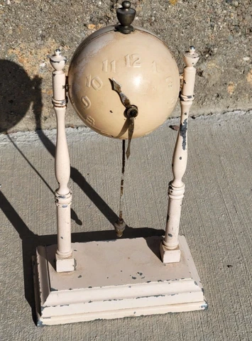 1939 WORLD'S FAIR ~ BASEBALL CLOCK ~ DECO PART'S CLOCK ~ AS FOUND Cover