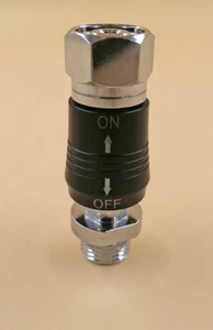 Air Stop für Atemregler 2.Stufe 9/16"UNF On/Off Valve - Picture 1 of 3