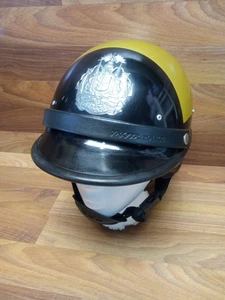 Cappello uomo polizia Bangkok Thailandia traffico Yakyya, poliziotto bicicletta, casco moto - Foto 1 di 12