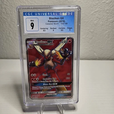 Blaziken GX (Full Art) 153/168 Sm-Celestial Storm Holo - Image 1 of 2