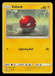 NM - Pokemon Voltorb 21/68 Hidden Fates Common - Picture 1 of 2