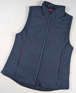 Pacsafe Transit Vest Womens Large Navy Blue Full Zip Anti Theft Technology - Picture 1 of 11