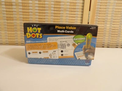 NEW- Hot Dots 50 Math Double Sided Cards & Teacher Guide Grades 1+ - Image 1 of 4