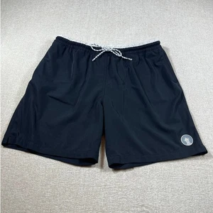Chubbies Men’s XL Black Drawstring 7” Inseam Lined Swim Trunks Shorts Pool Beach - Picture 1 of 8