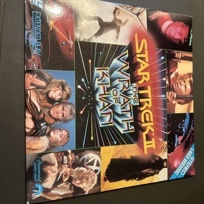 Star Trek II: The Wrath of Khan Laserdisc 1982 LV1180 - Image 1 of 4