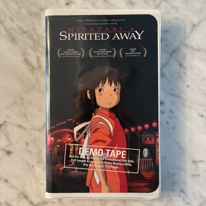 RARE Spirited Away Studio Ghibli (VHS) Demo Tape Disney Miyazaki - Bild 1 von 4