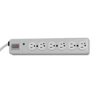 TRIPP LITE SPS-615-HG Surge Protector Strip,6 Outlet,White 3TA12 - Picture 1 of 1